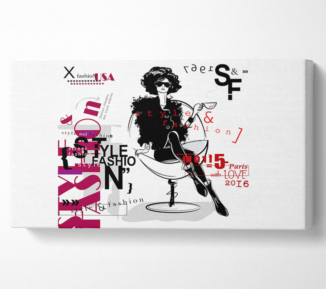  A Canvas Print of USA Canvas Print