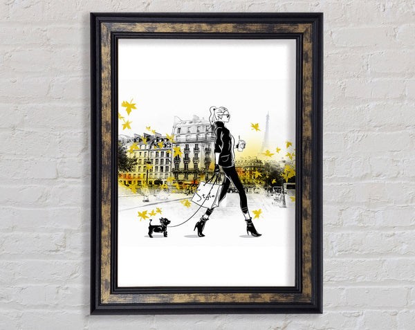 Style In The Way You Move Framed Print