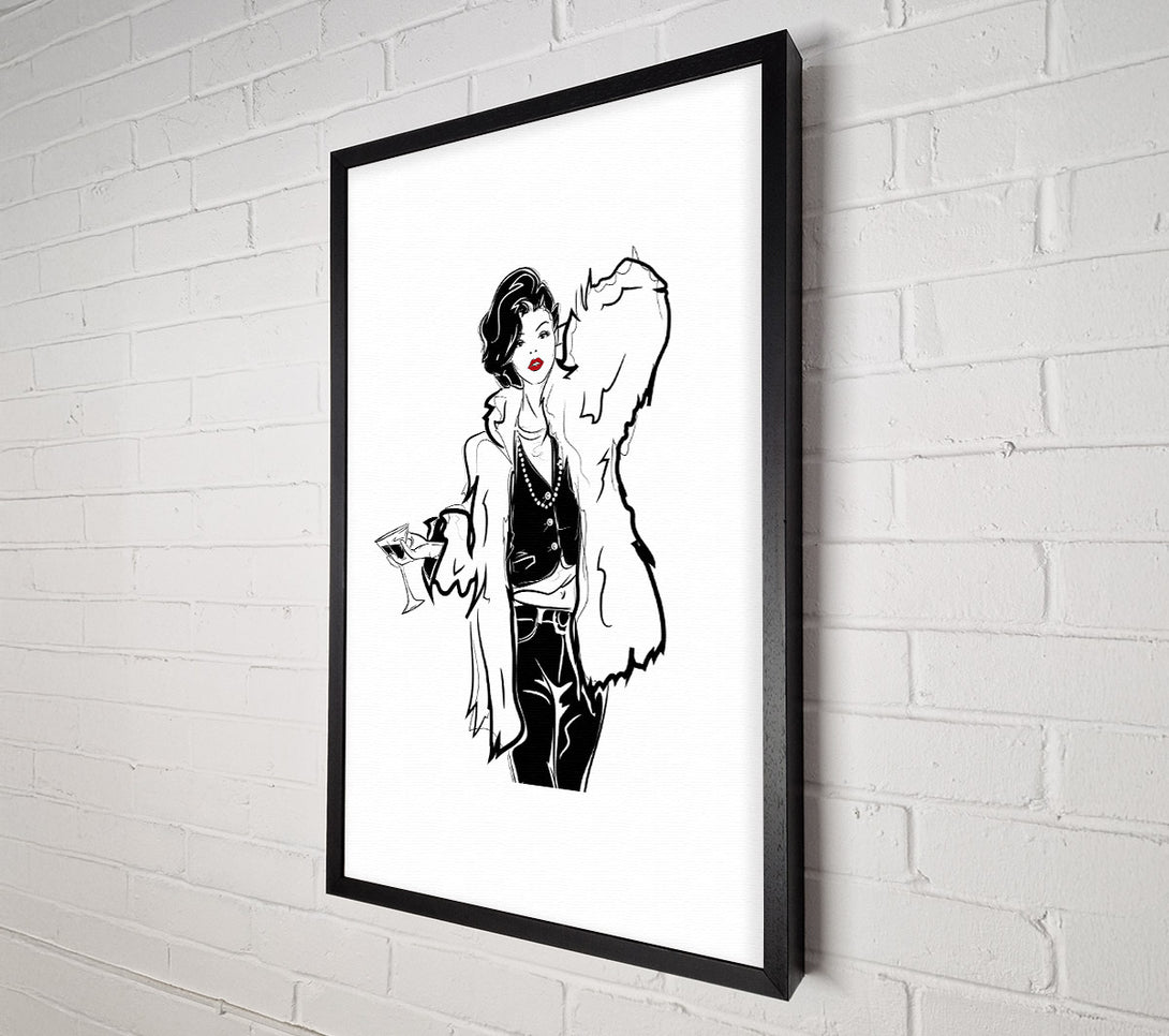  A Canvas Print of A Drink Or Two Canvas Art