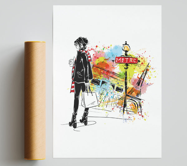 Paris Streets 1 Poster