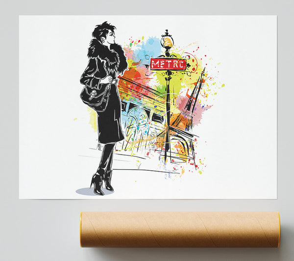 Paris Streets 2 Giclee Print