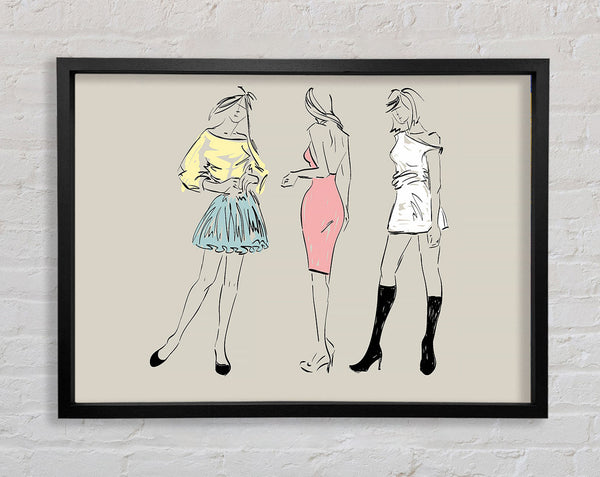 Ready To Party Framed Print
