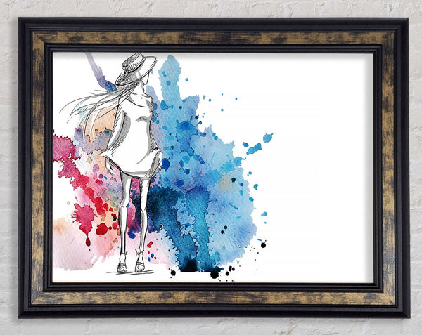 Summer Style Framed Print