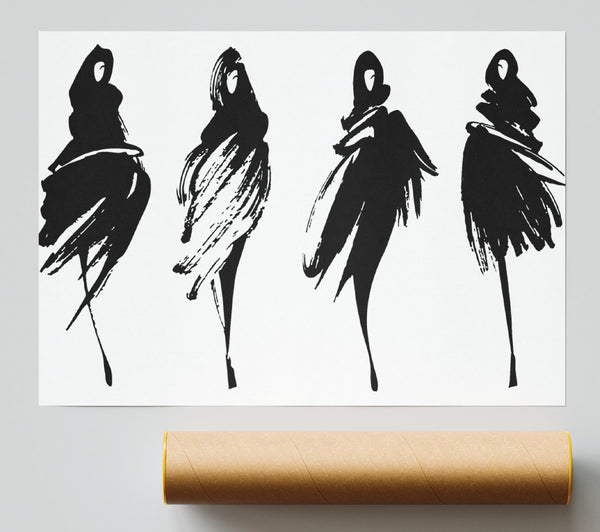 The Black Cloak Giclee Print