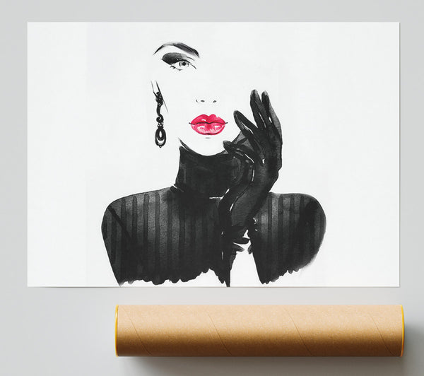 Beauty Of A Woman Poster
