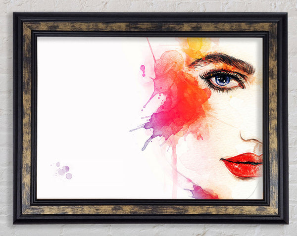 Beauty Of A Woman 2 Framed Print