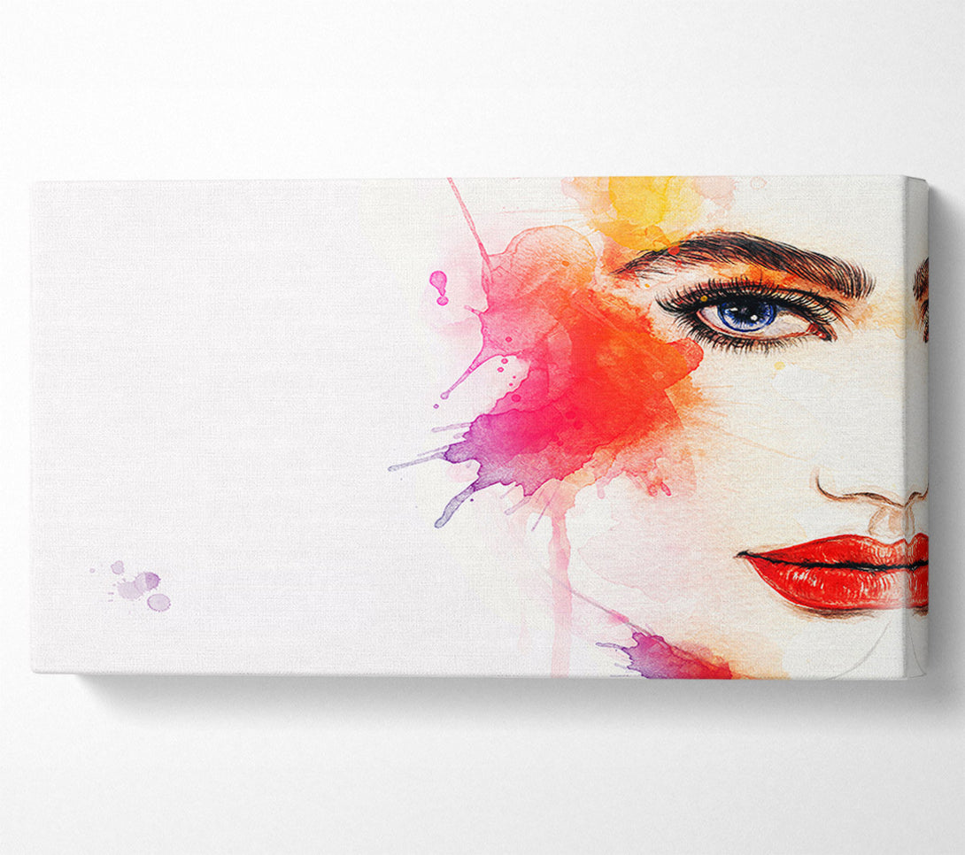  A Canvas Print of Beauty Of A Woman 2 Canvas Wall Art