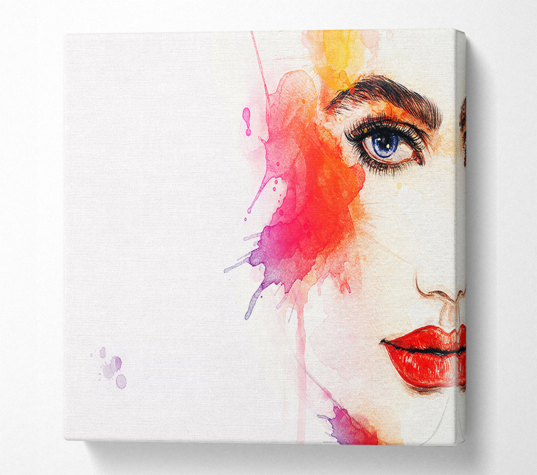  A Canvas Print of Beauty Of A Woman 2 Canvas Wall Art