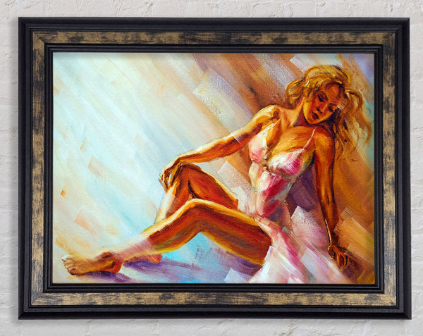 Pretty In Pink Framed Print