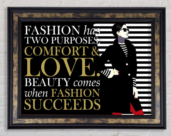 Comfort And Love Framed Print