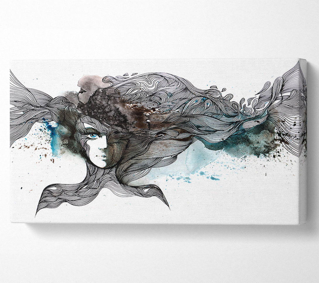  A Canvas Print of Connections Of Time Canvas Art