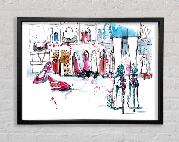 Shoes Glorious Shoes Framed Print
