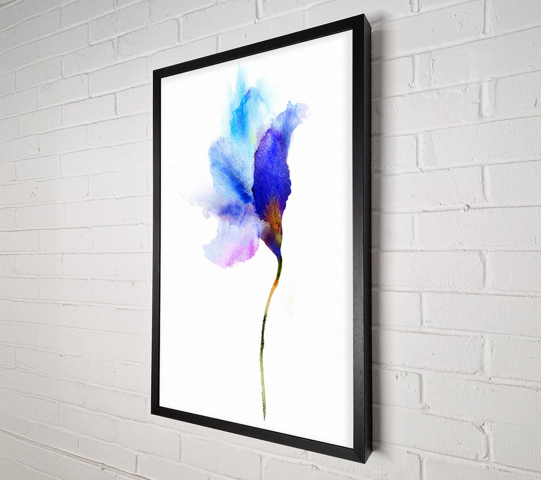  A Canvas Print of Gentle Petal Opening Canvas Wall Art
