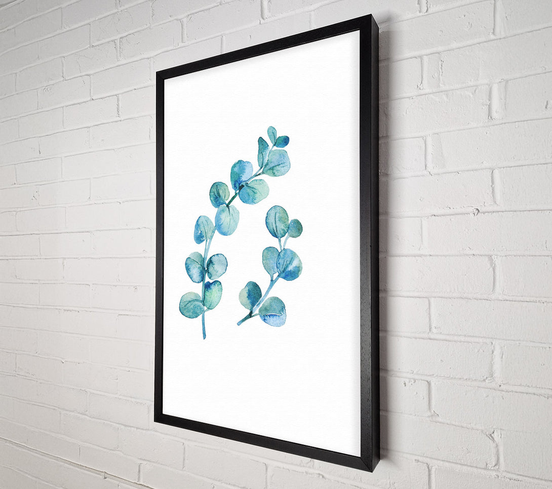  A Canvas Print of Gentle Leaves Canvas Wall Art
