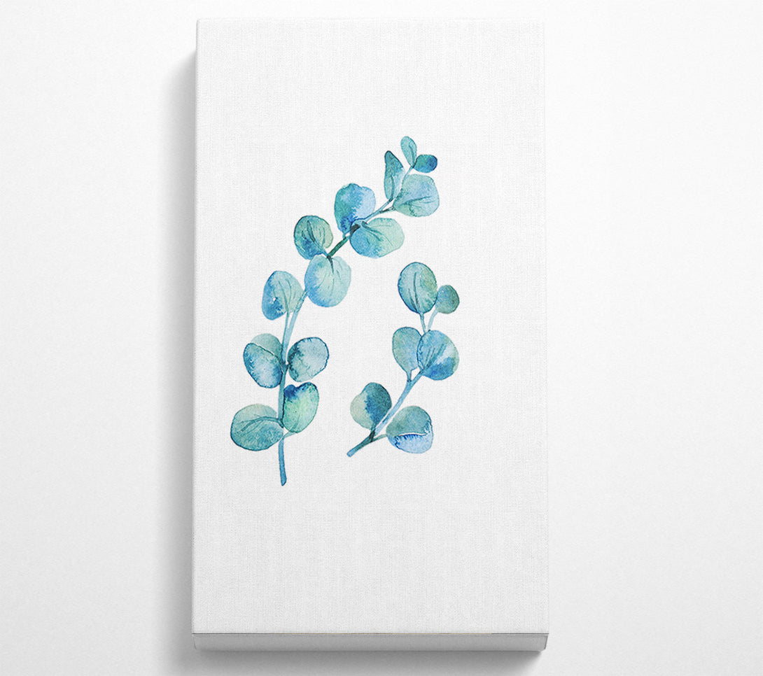  A Canvas Print of Gentle Leaves Canvas Wall Art
