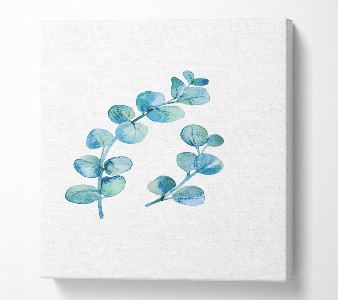  A Canvas Print of Gentle Leaves Canvas Wall Art