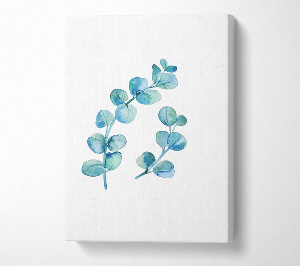 A Canvas Print of Gentle Leaves Canvas Wall Art