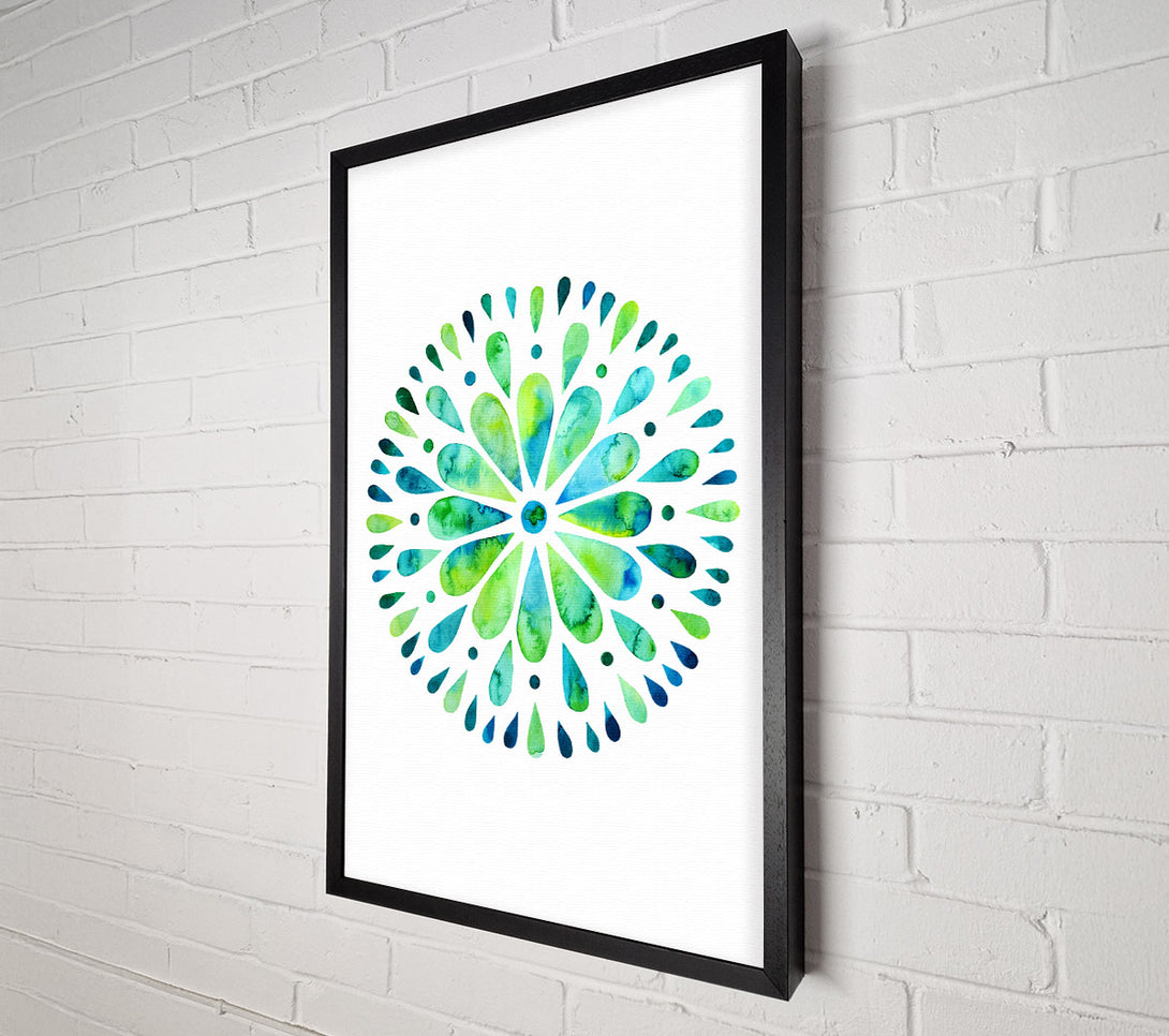  A Canvas Print of Petal Pattern Canvas Wall Art