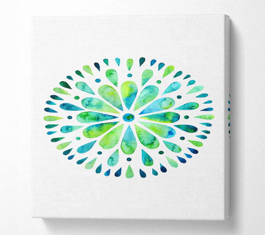  A Canvas Print of Petal Pattern Canvas Wall Art