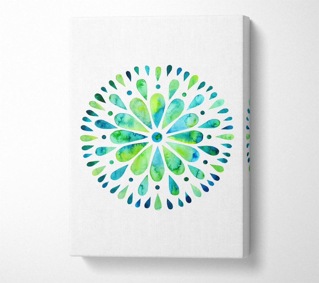  A Canvas Print of Petal Pattern Canvas Wall Art