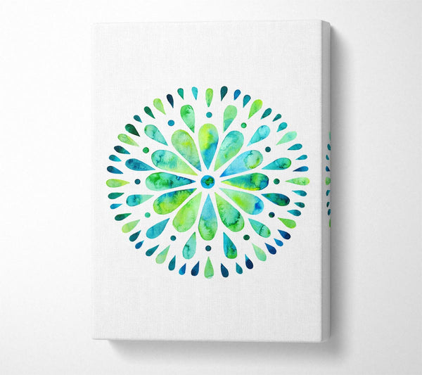  A Canvas Print of Petal Pattern Canvas Wall Art