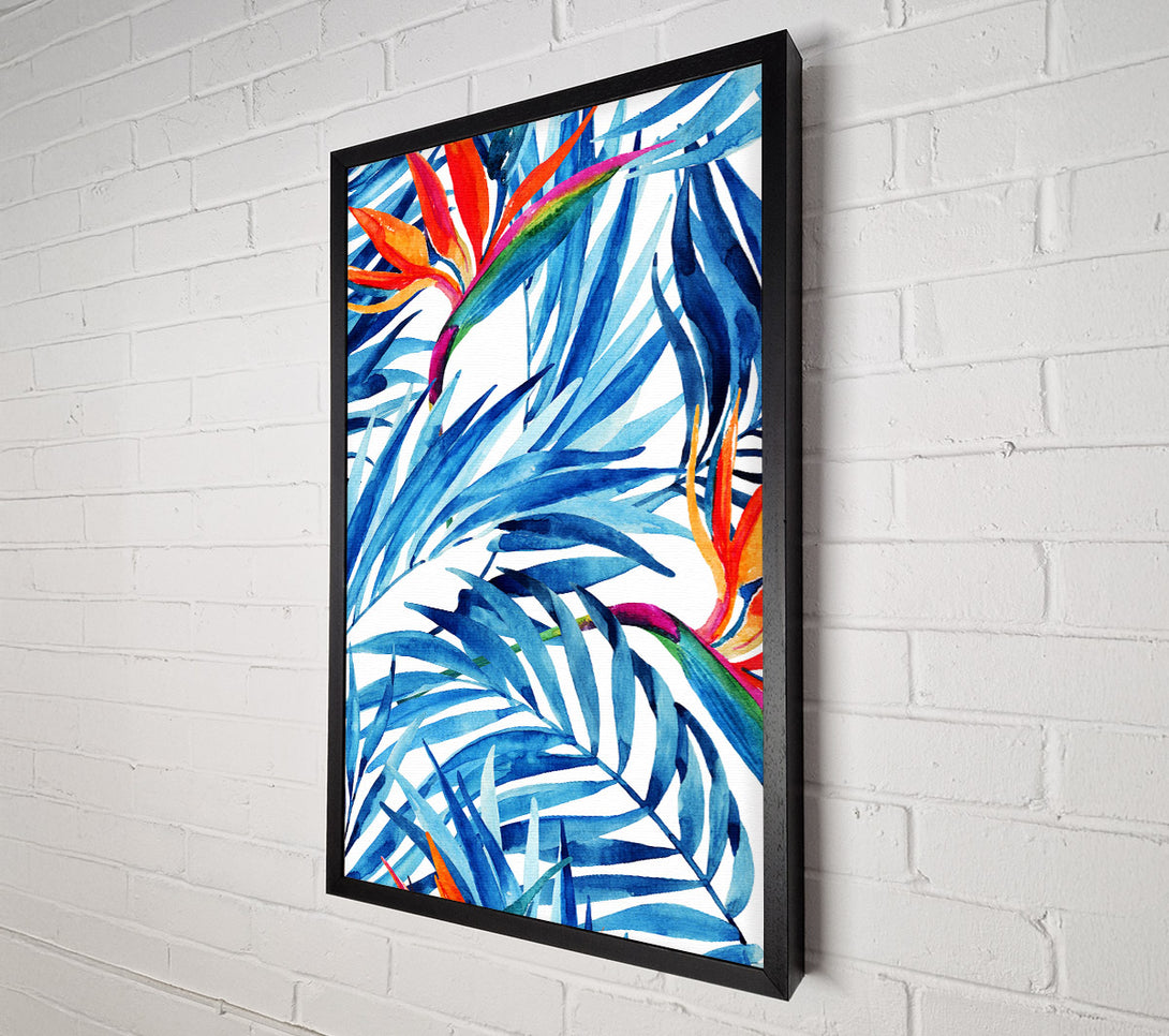  A Canvas Print of Bird Of Paradise Canvas Art