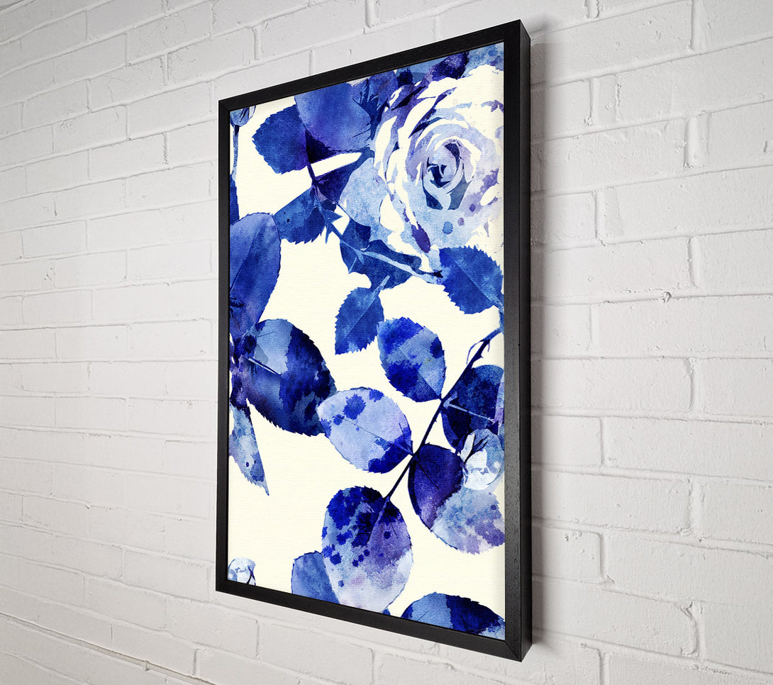  A Canvas Print of Blue Beauty Canvas Art
