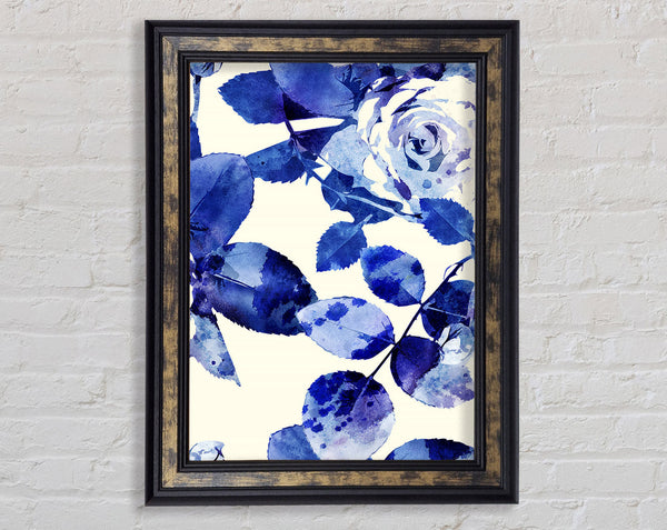 Blue Beauty Framed Print