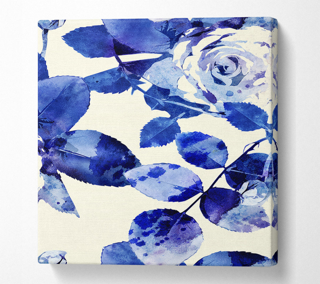 A Canvas Print of Blue Beauty Canvas Art