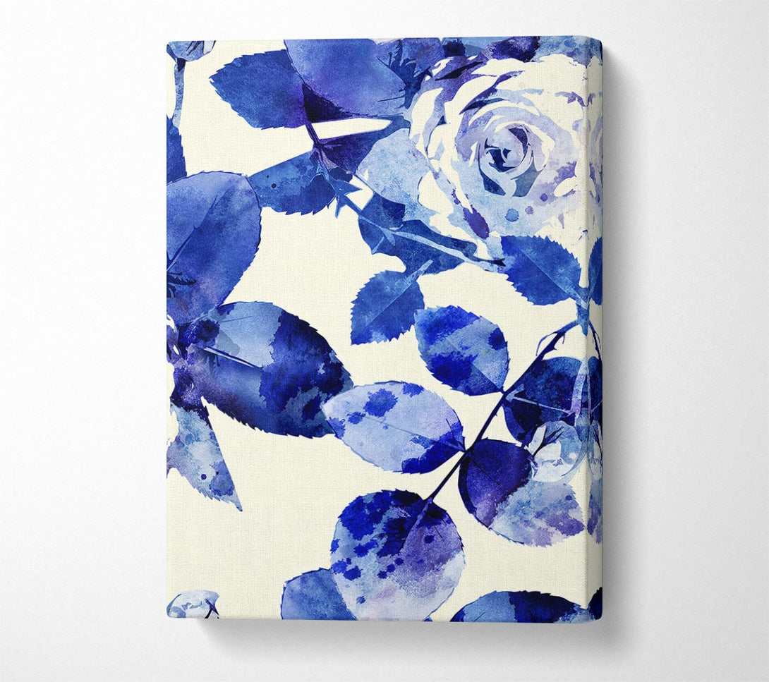  A Canvas Print of Blue Beauty Canvas Art