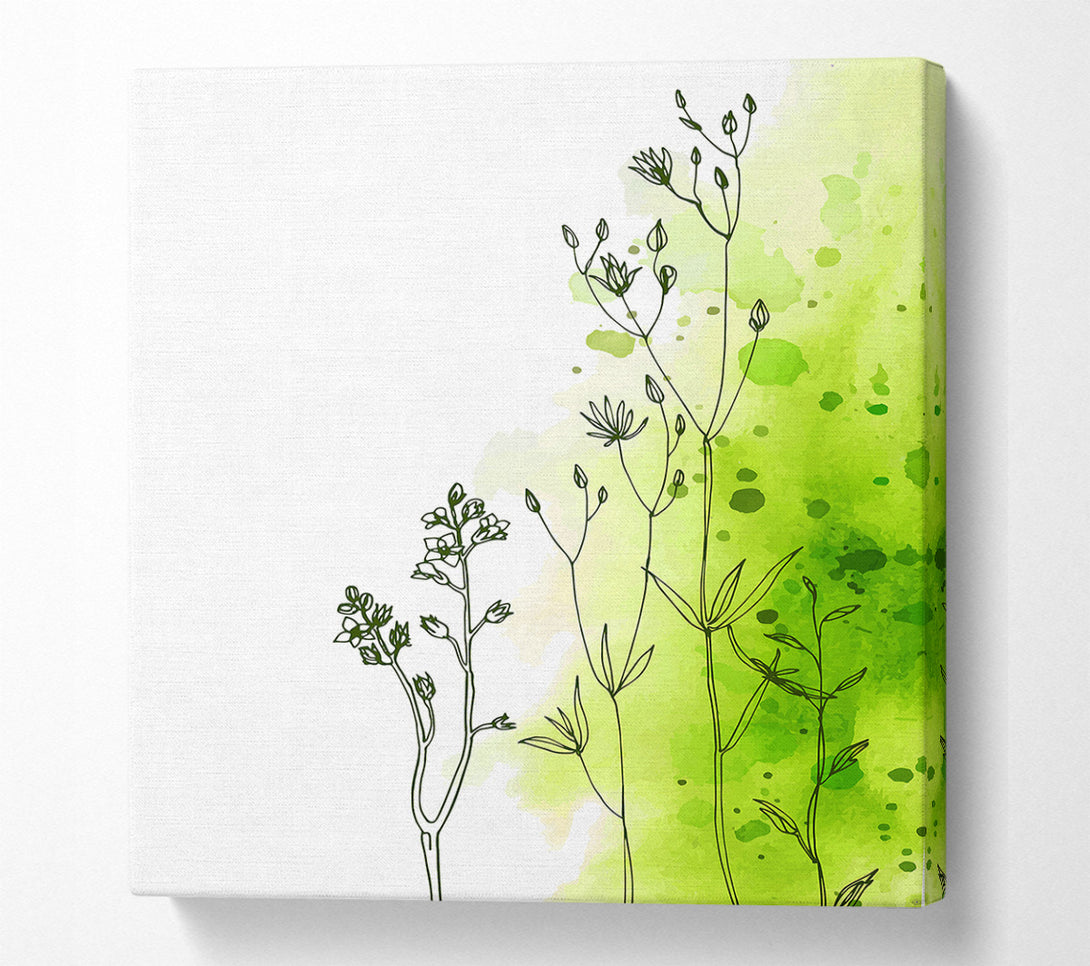  A Canvas Print of Climbing To The Sun Canvas Art