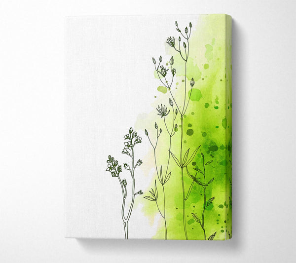  A Canvas Print of Climbing To The Sun Canvas Art