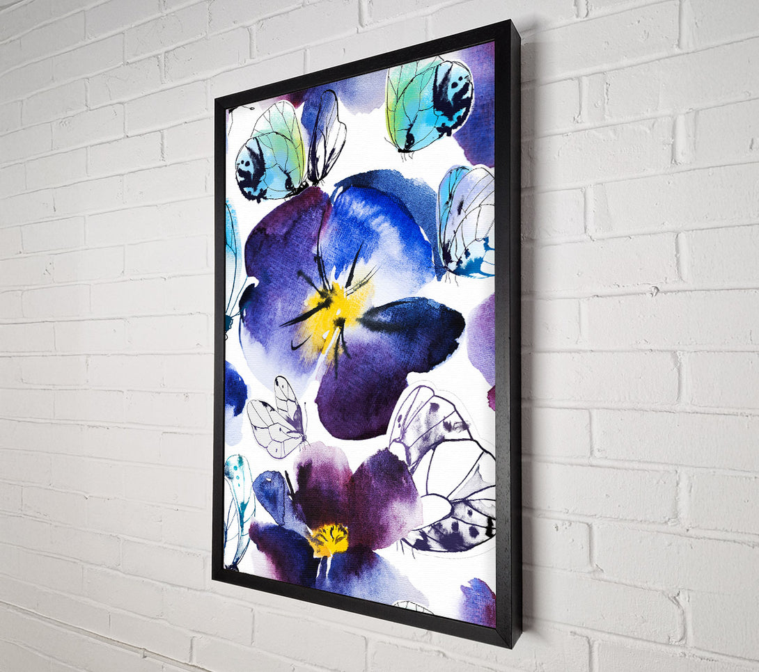  A Canvas Print of Butterfly Heaven Canvas Print