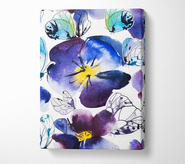  A Canvas Print of Butterfly Heaven Canvas Print