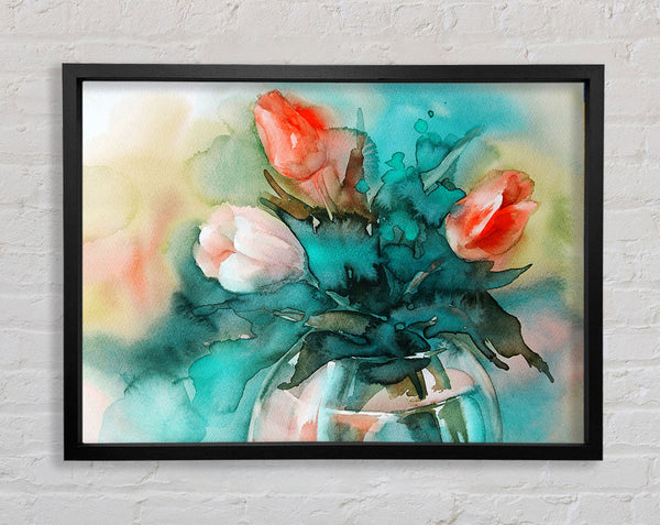 Tulpen-Blumenarrangement