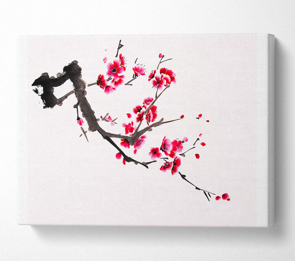  A Canvas Print of Cherry Tree Branch Canvas Art