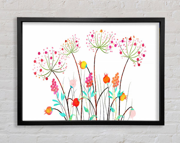 Farben der Wildblumen