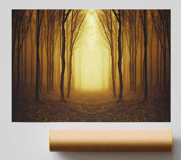 Through The Golden Path Poster
