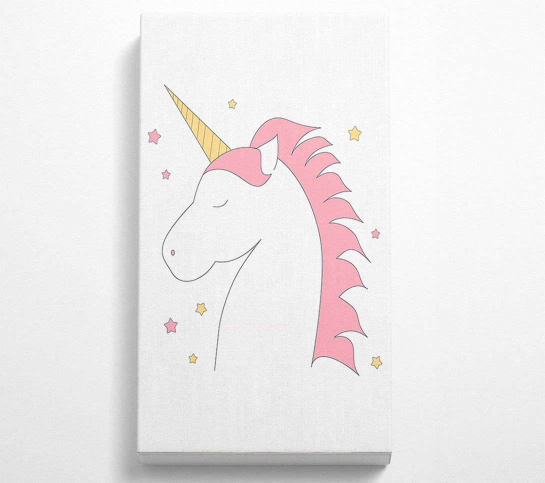  A Canvas Print of Magical Unicorn Canvas Wall Art