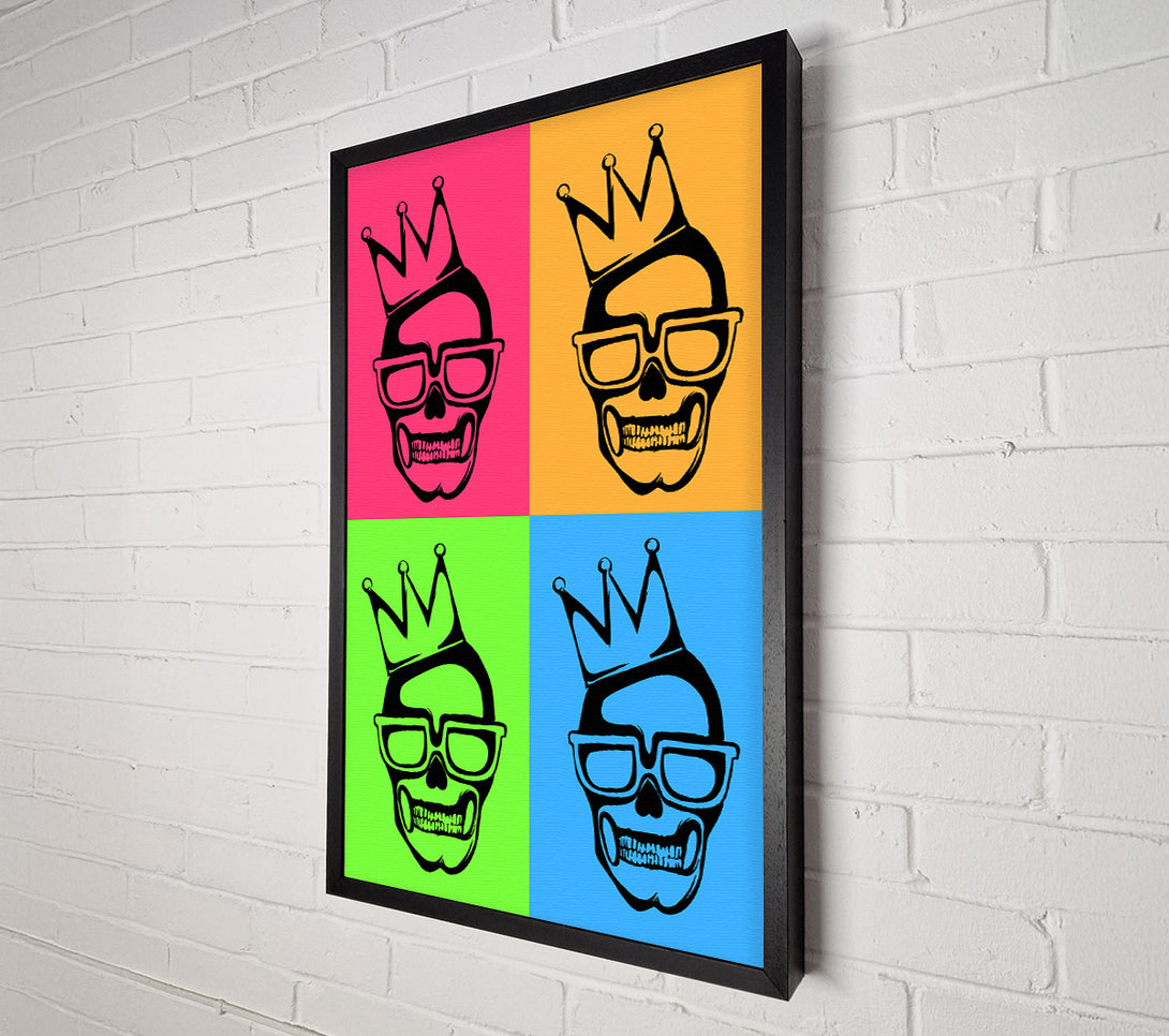  A Canvas Print of Prince Skull Lord Canvas Print