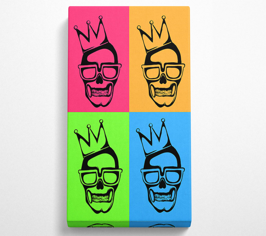  A Canvas Print of Prince Skull Lord Canvas Print