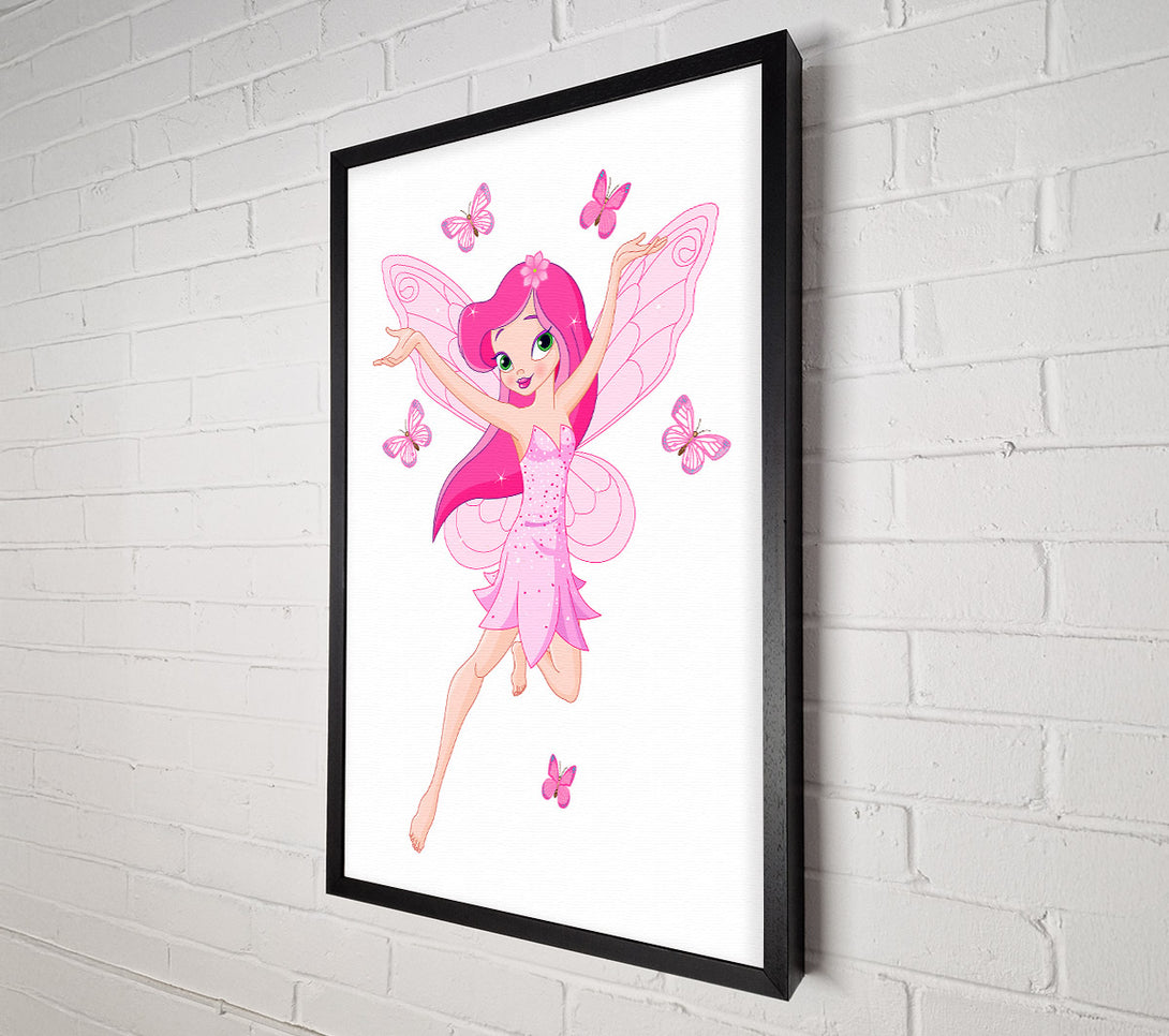  A Canvas Print of Butterfly Fairy Canvas Wall Art