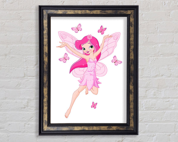 Butterfly Fairy Framed Print