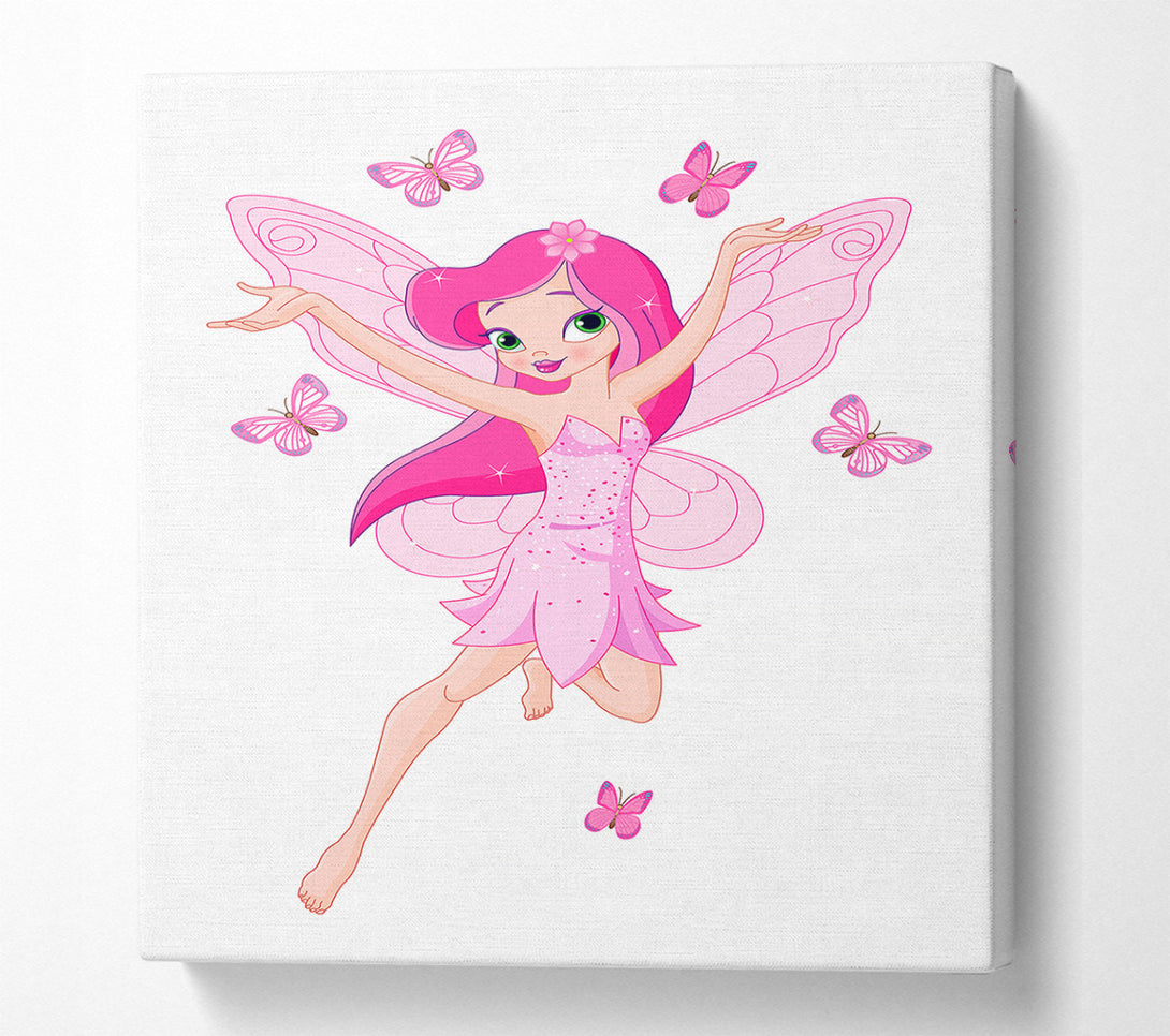  A Canvas Print of Butterfly Fairy Canvas Wall Art