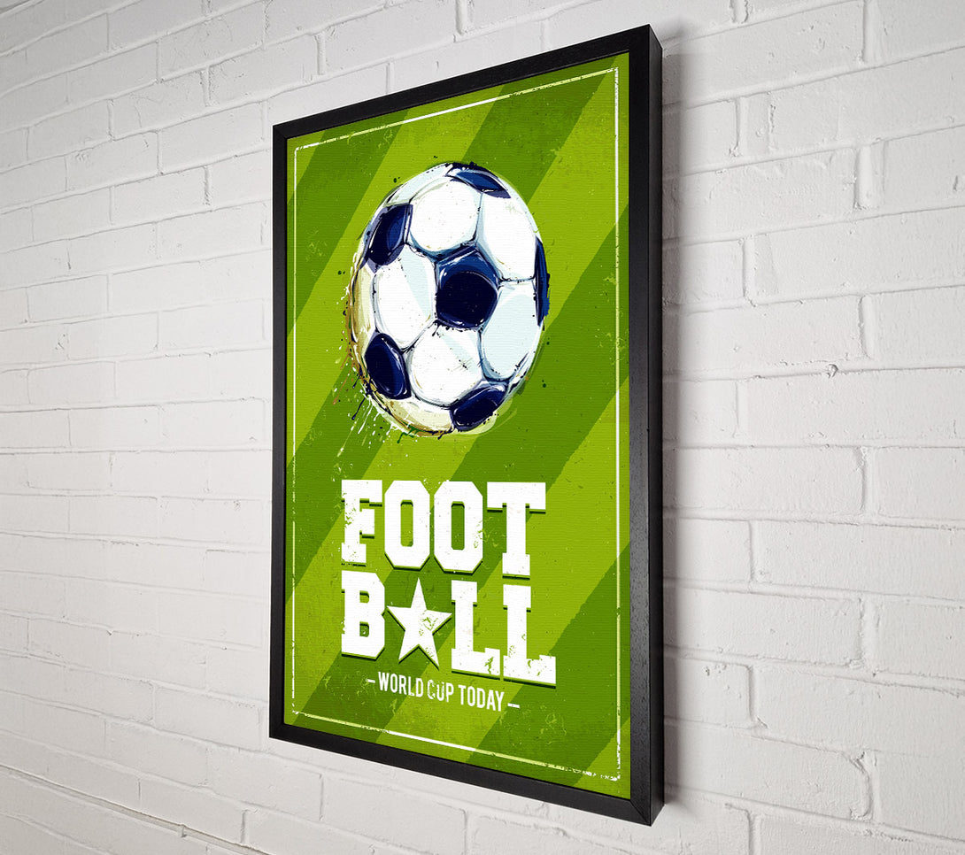  A Canvas Print of Football Madness Canvas Wall Art