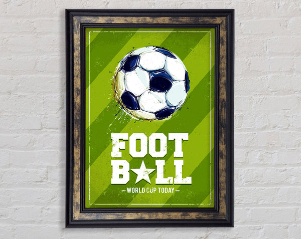 Football Madness Framed Print