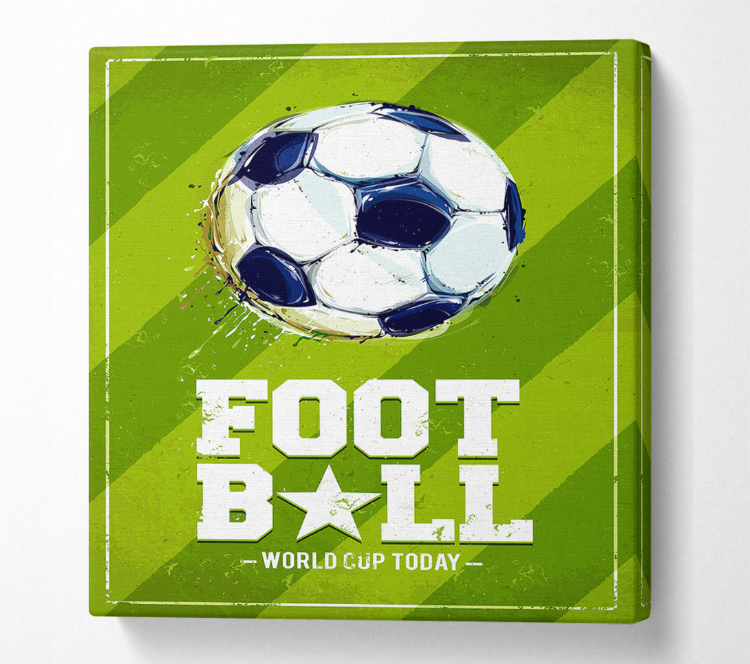  A Canvas Print of Football Madness Canvas Wall Art