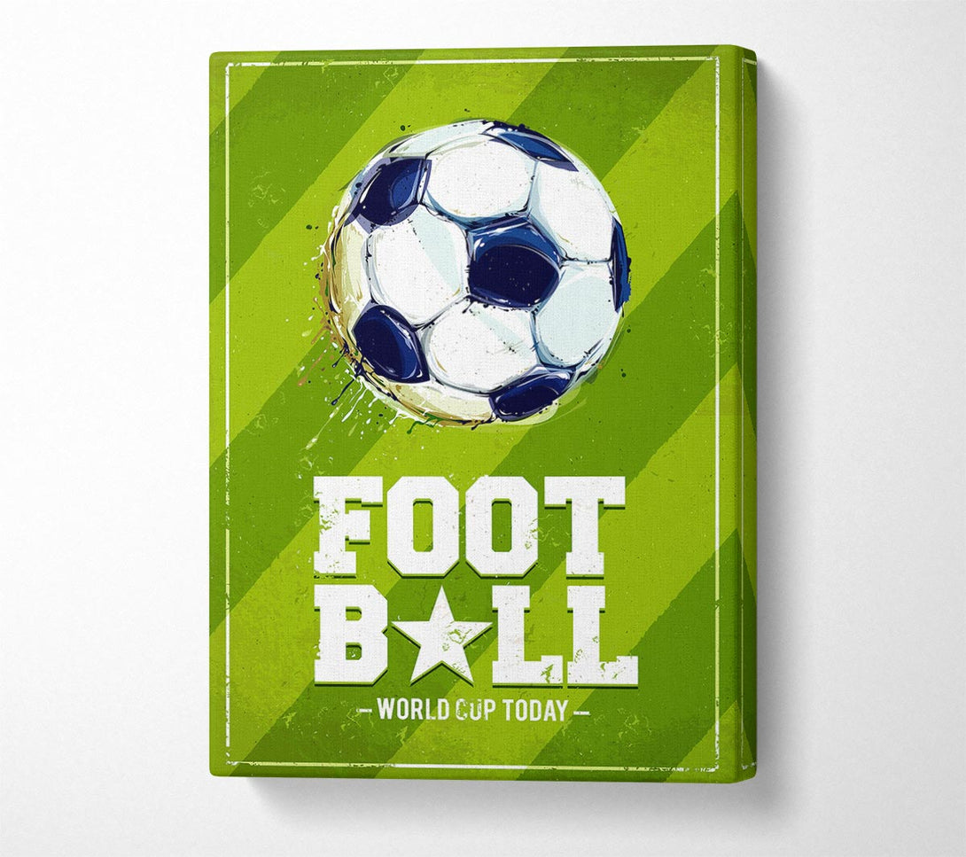  A Canvas Print of Football Madness Canvas Wall Art