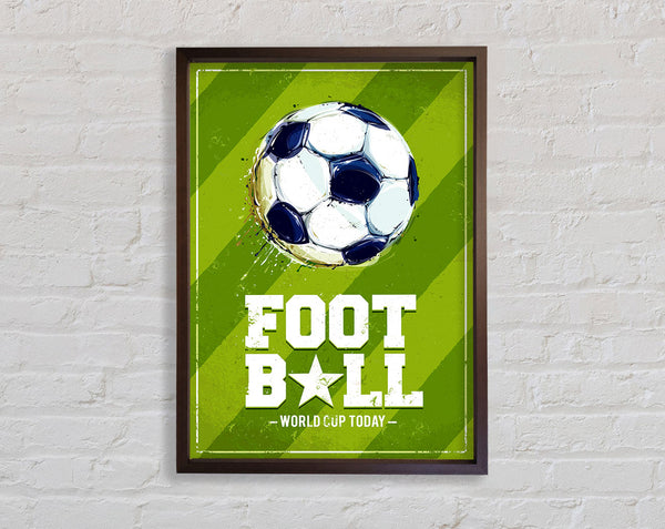 Football Madness Framed Print