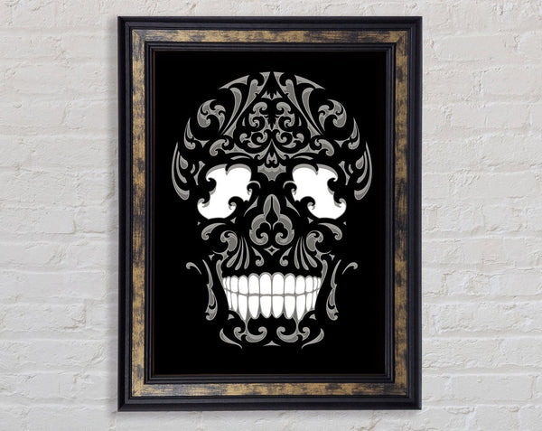 Mexican Skull Framed Print